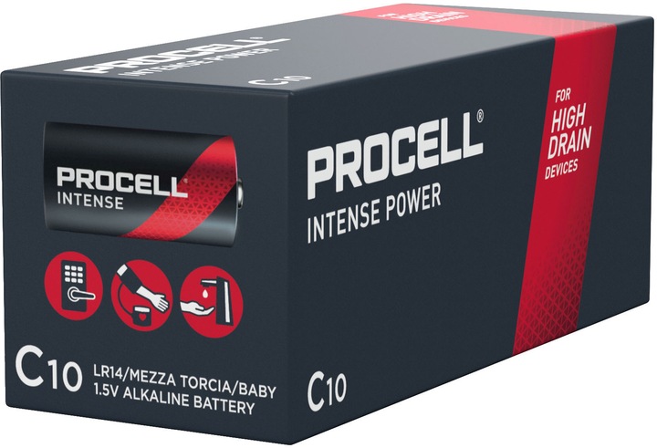 Produktbild Duracell Procell Intense Power (10 Stk., C, 7933 mAh)