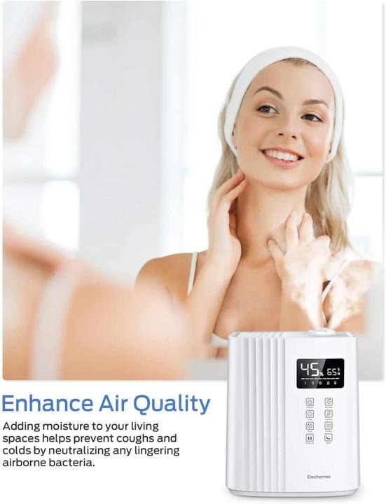 Actual product image Elechomes Ultrasonic Humidifier SH8830