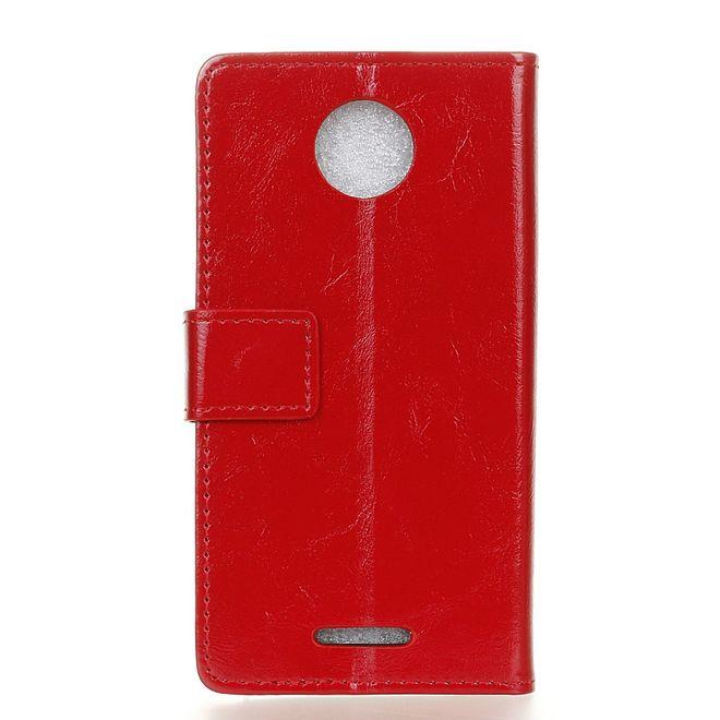 Actual product image MU Classic Crazy Horse leather cover (Motorola Moto Z2 Play)