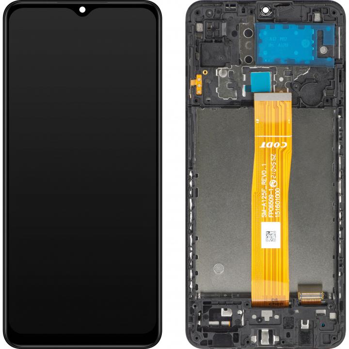 Produktbild MP Display Unit für Galaxy A12 Nacho A127, Aftermarket, Schwarz (Display)