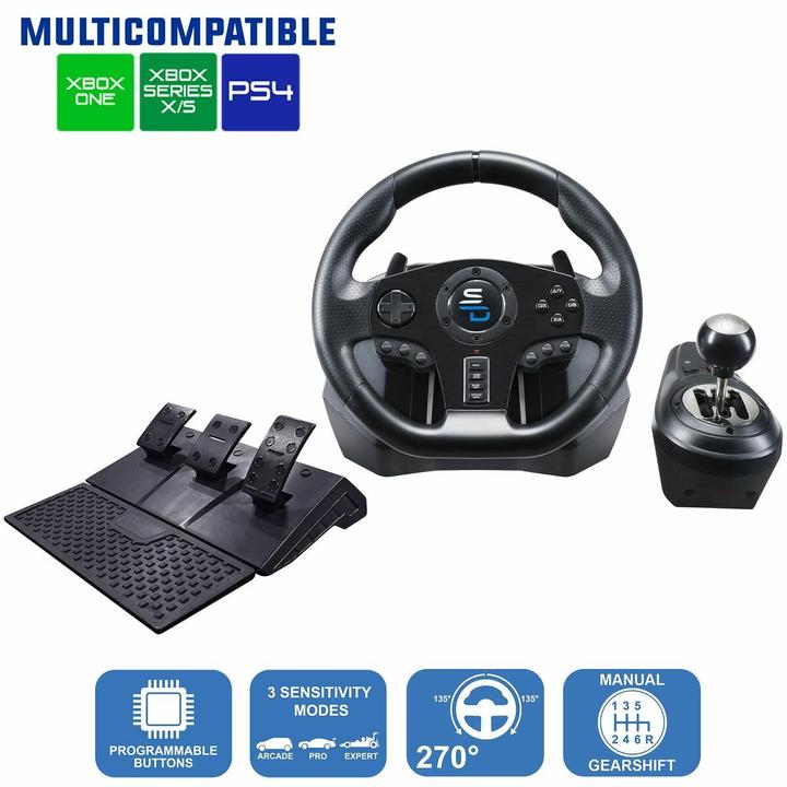Image du produit Subsonic Superdrive DRIVE PRO SPORT GS850-X (Xbox One S, Xbox One X, Xbox Series X, Xbox Series S, PS4)