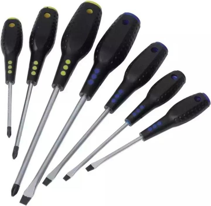Produktbild Dedra 7-PC-Schraubendreher-Set, CrV, Magnetspitze