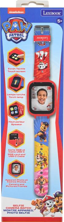 Productafbeelding Lexibook Paw Patrol klok met kleurenscherm en camera (Meertalig)