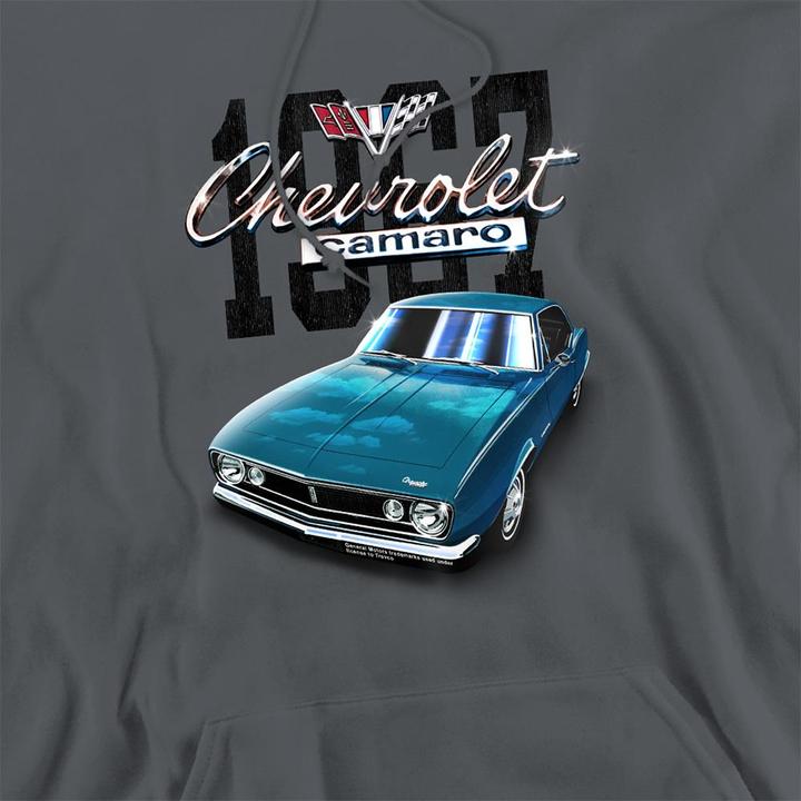 Produktbild Chevrolet Classic Camaro Kapuzenpullover meliert (XL)