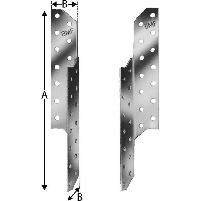 Simpson Sst, Baubeschläge + Holzverbinder, Sparrenpfetten-Anker (Sparrenpfettenanker, 1 Stk.)