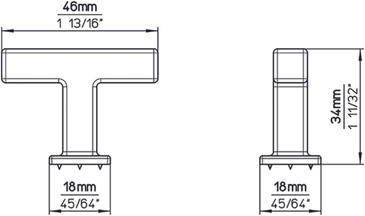 Actual product image Siro Furniture knobs