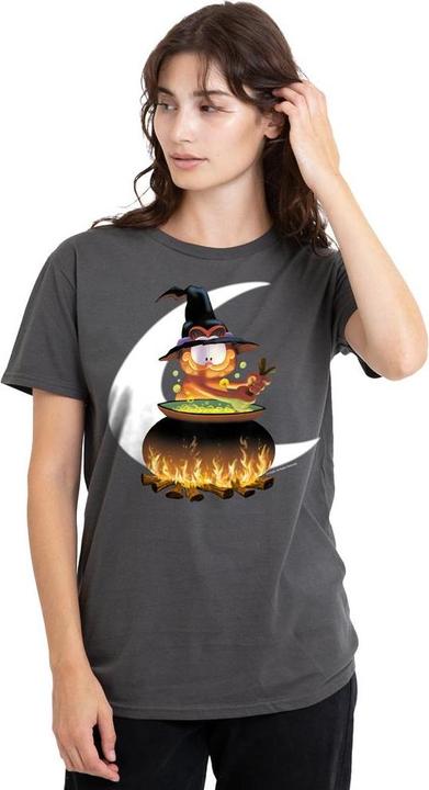 Actual product image Garfield Unisex Adult Stir The Pot T-Shirt (M)