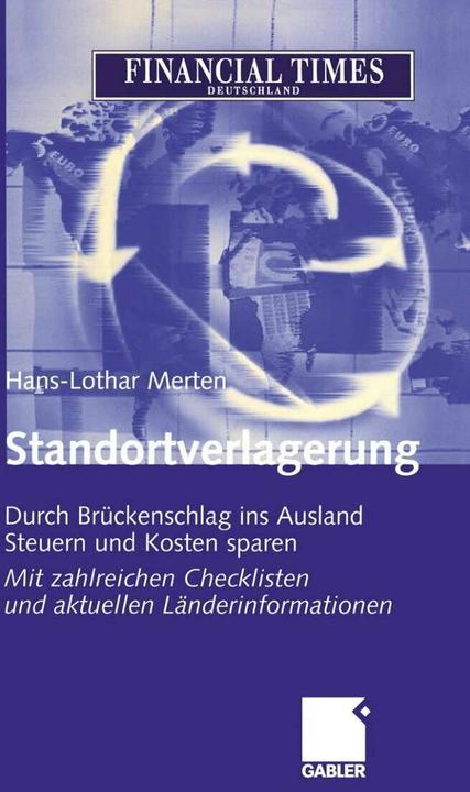 Produktbild Standortverlagerung (Deutsch, Hans-Lothar Merten, 2012)