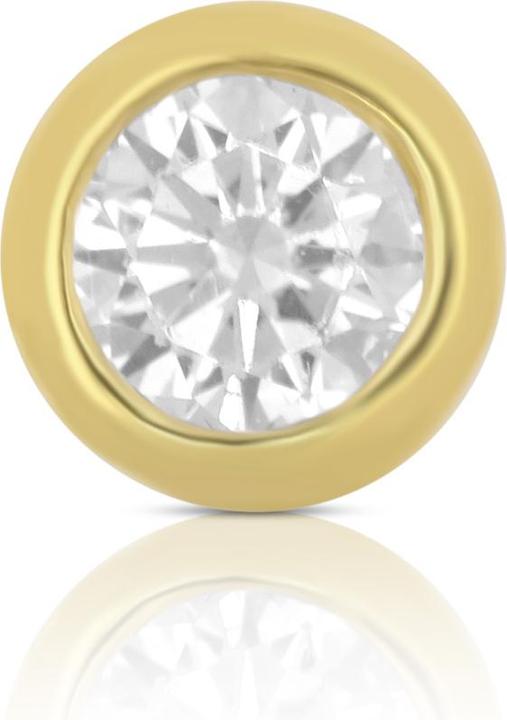 Produktbild Muau Anhänger Zargenfassung (Gelbgold 750 Diamant 0.20ct.)