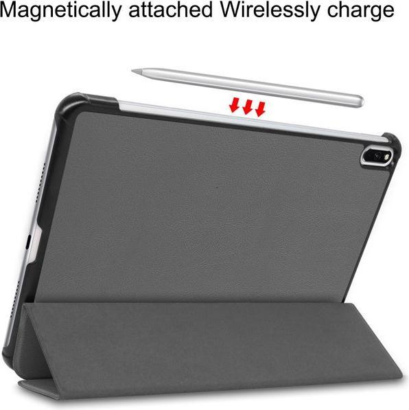 Actual product image Enkay Leather Smart Case triple foldable (Huawei MatePad Pro)