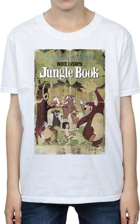 Produktbild Disney The Jungle Book Retro Poster TShirt Jungen (116)