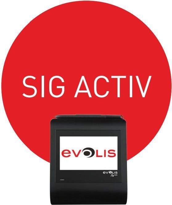 Image du produit Evolis Pad signature Sig Active (5")