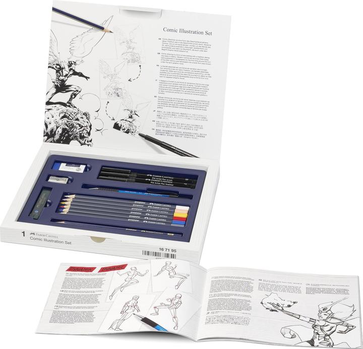 Immagine prodotto Faber-Castell Set di illustrazioni comiche (15x)