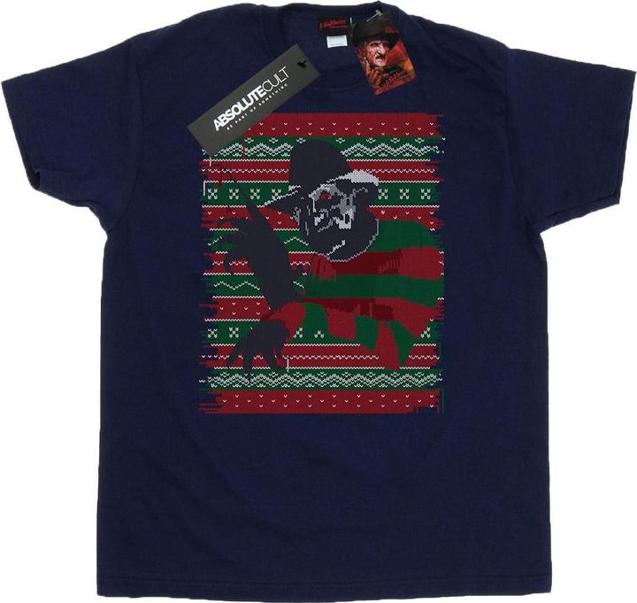 Produktbild Absolute Cult Christmas Fair Isle TShirt (M)