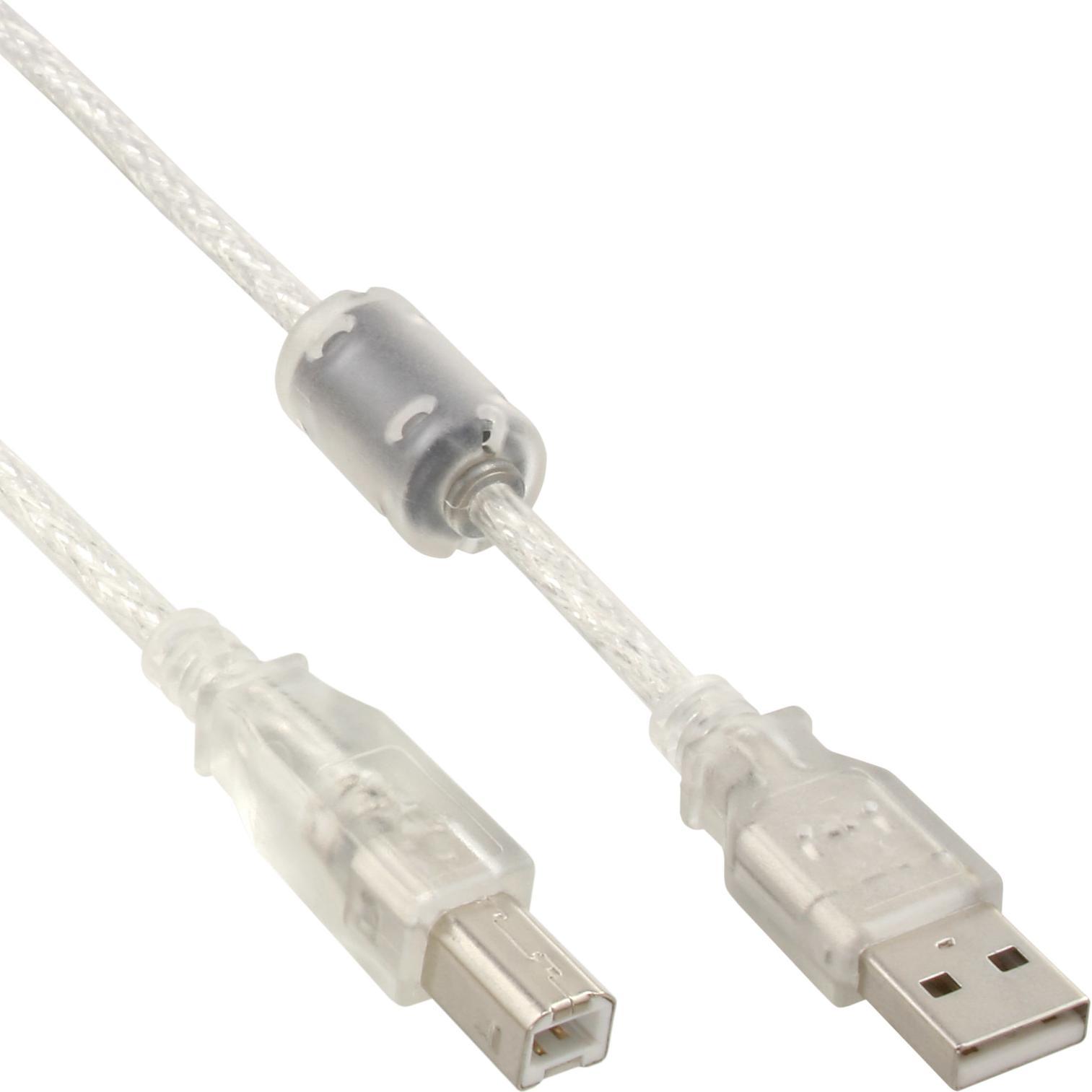 InLine USB 2.0 Kabel (0.30 m, USB 2.0), USB Kabel