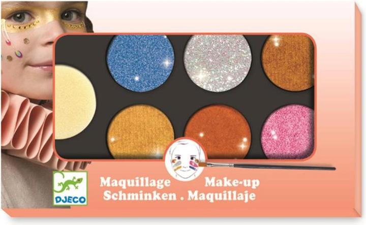 Actual product image Djeco Body Art 6 colours metallic