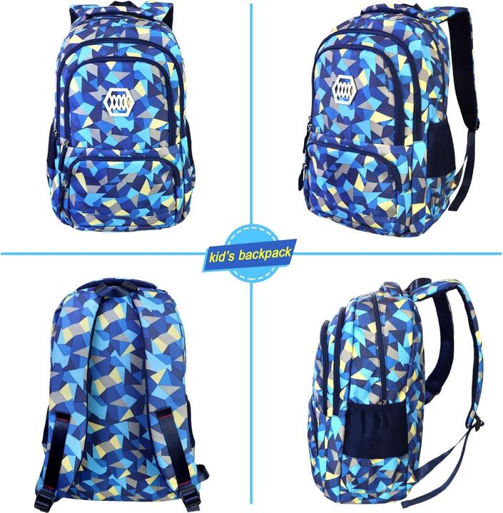 Produktbild Only-Bags.Store Schulrucksack Jungen Schultaschen Schulranzen Ergonomische Kinderrucksäcke (12.90 l)