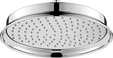 Omnires Armance Regendusche 22,5 cm rund Chrom