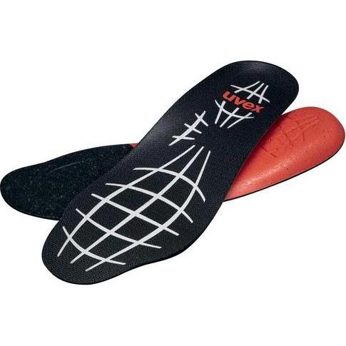 Uvex Safety Zubehör Einlegesohle, Sohlen, Rot, Schwarz, Grau