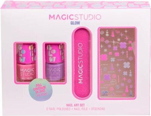 Actual product image Aquarius Magic Studio Glow Nail Art Sets (Artificial nails)