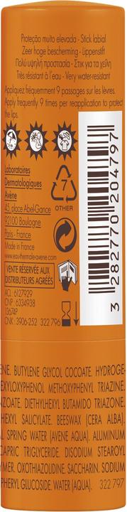 Immagine prodotto Avène Stick solare labbra SPF50+ (Stick per la cura delle labbra, 3 ml)