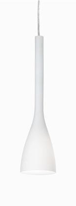 Immagine prodotto Ideal lux Lampada a sospensione FLUT E14 ⌀105mm dimmerabile bianco 035697 (E14)
