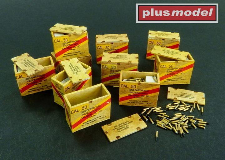 Produktbild Plus Model US ammunition boxes with cartons of charges 26. Division "Volksgrenadier" - 101. Division "