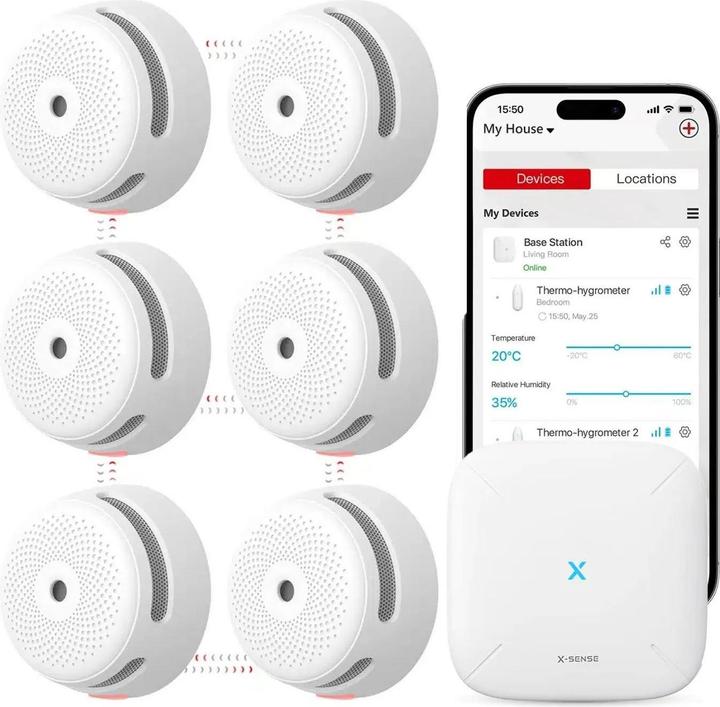 Actual product image X-Sense Link+ Pro Smart security bundle