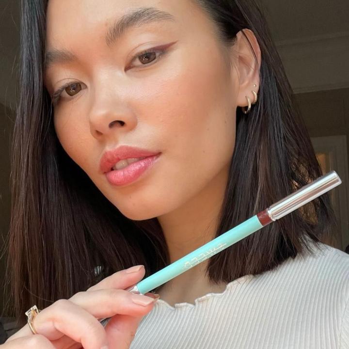 Actual product image Sweed Satin Eyeliner (#7C2D35, Margaux Bordeaux)