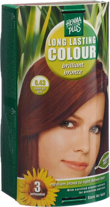 Produktbild Hennaplus Long Lasting Colour (6.43 Brilliant Bronze)