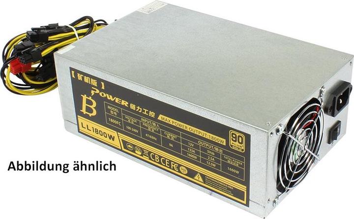 Produktbild Synergy 21 Bitcoin & Litecoin Miner Antminer L3+ & S9 Netzteil (Bitcoin, Litecoin)