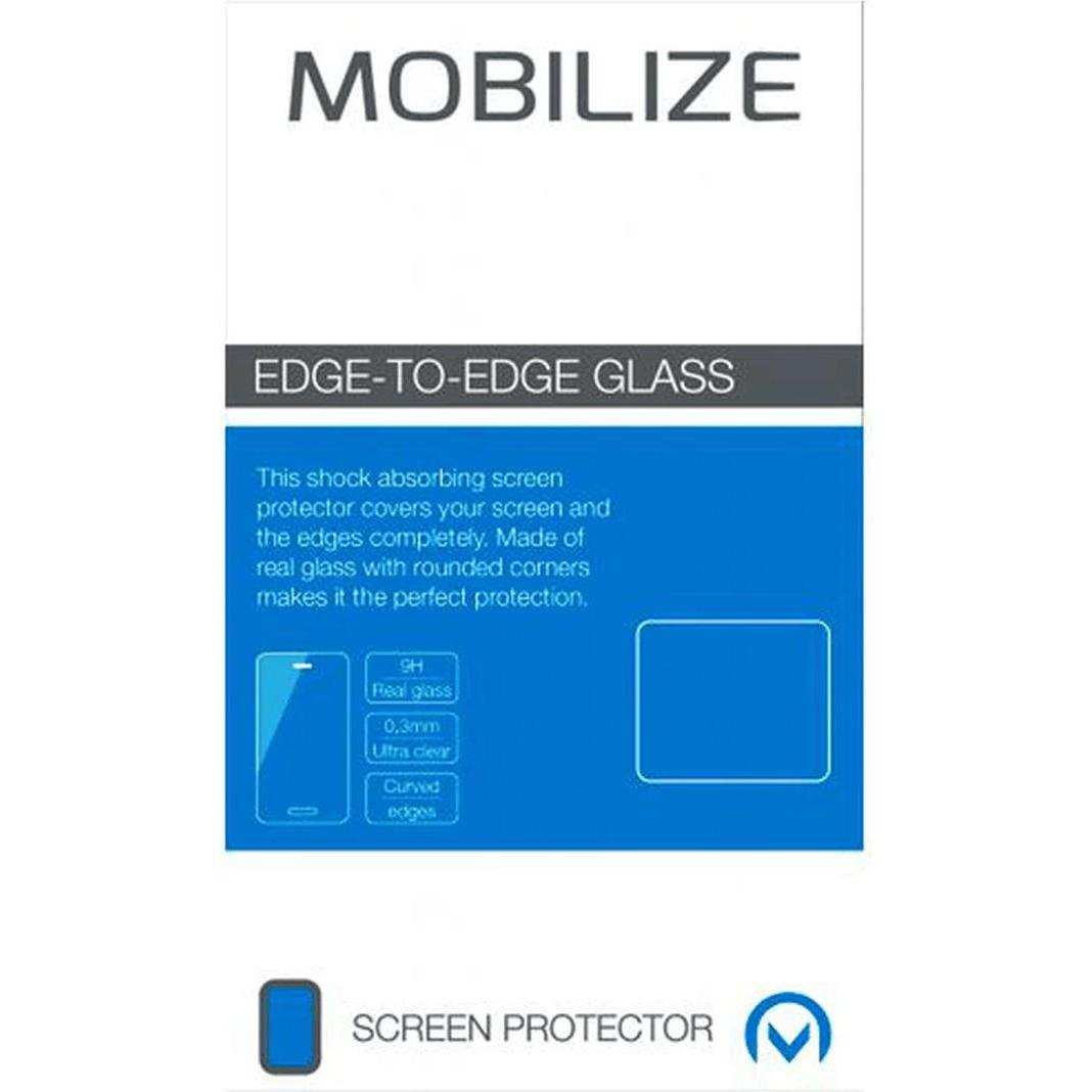 Thumbnail - Mobilize Edge-To-Edge Glas Displayschutzfolie Apple iPhone X/XS Schwarz (1 Stück, Apple iPhone XS, Apple iPhone X, Apple...