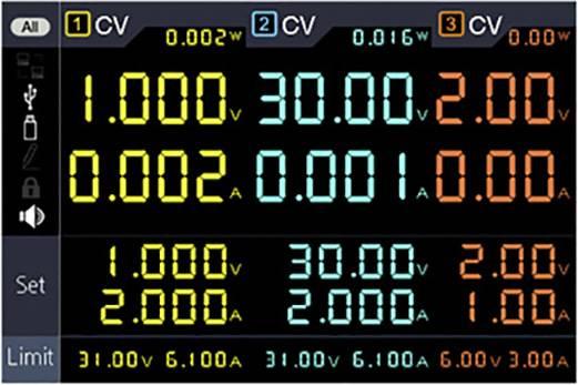 Produktbild Voltcraft DLP-3306 Labornetzgerät, einstellbar 0 - 30 V 0 - 6 A 378 W RS-232 Sl