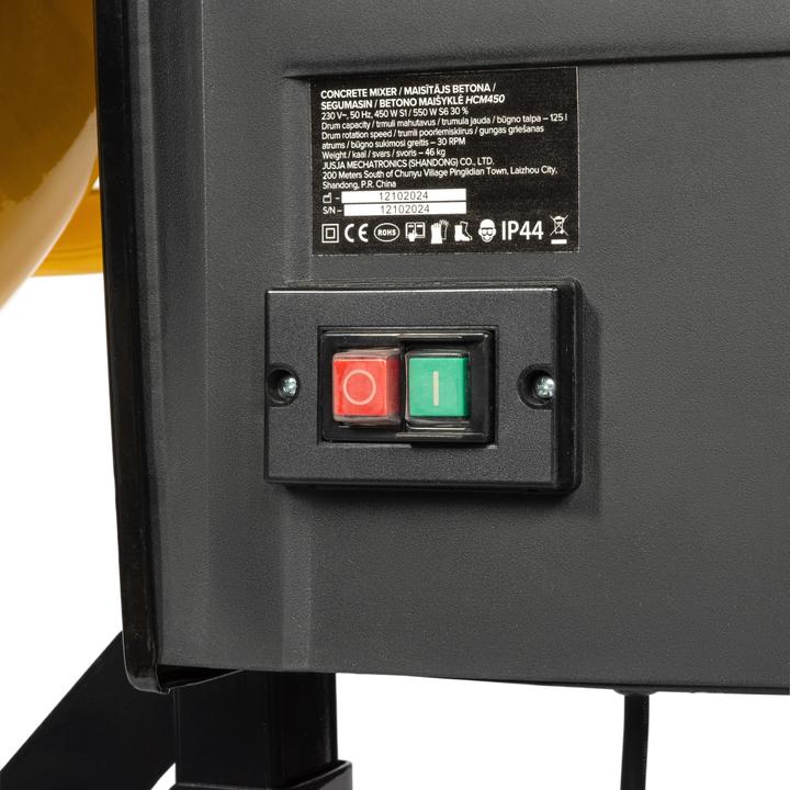 Actual product image Grunder HCM450 (Concrete mixer)