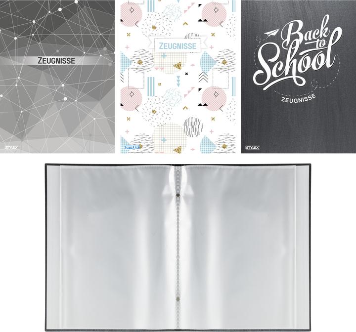 Actual product image Stylex Certificate folder with 20 pockets A4 43141 (A4, 1x)