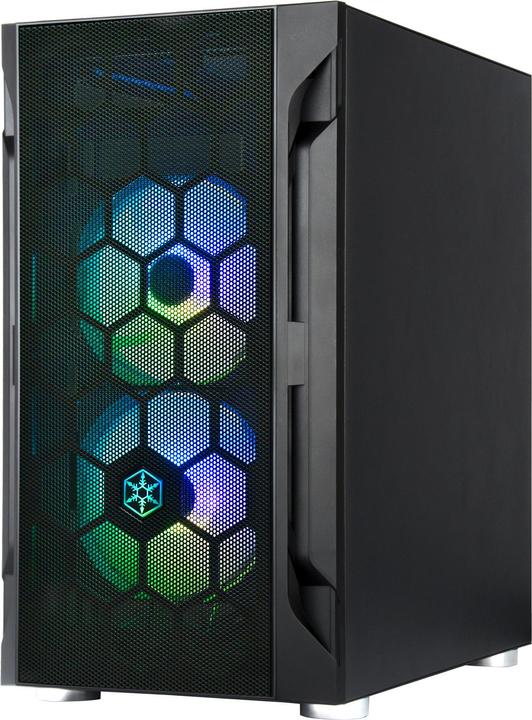 Produktbild Silverstone Fara H1M Pro Micro-ATX Gehäuse - Tempered Glass, ARGB (mATX, Mini-ITX, Mini-DTX)