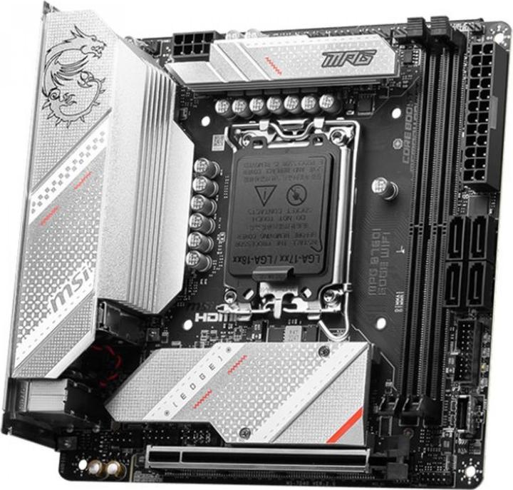 Produktbild MSI MPG B760I EDGE WIFI (LGA 1700, Intel B760, Mini-ITX)