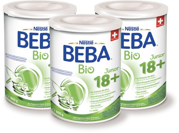 Beba Organic Junior 18+ (800 g, from 18 m.)