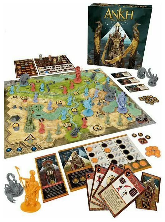 Actual product image Asmodée Ankh: Gods of Egypt board game (English)