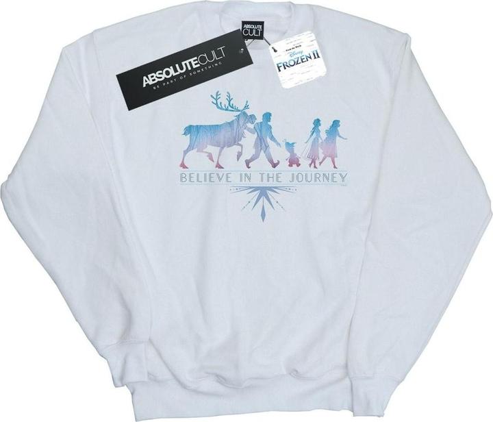 Produktbild Disney Frozen 2 Believe In The Journey Silhouette Sweatshirt Mädchen (152, 158)