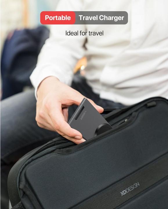 Actual product image Veger - Q7 Aluminum Wireless Charger (15 W)