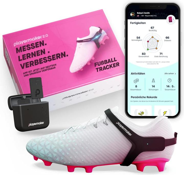 Actual product image Playermaker Smarter Fussballtracker Medium Kit