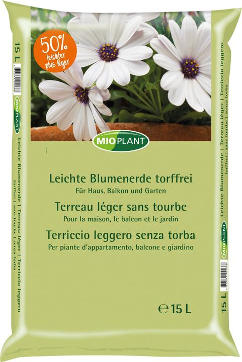 Mioplant Light potting soil (15 l, Soil without peat)