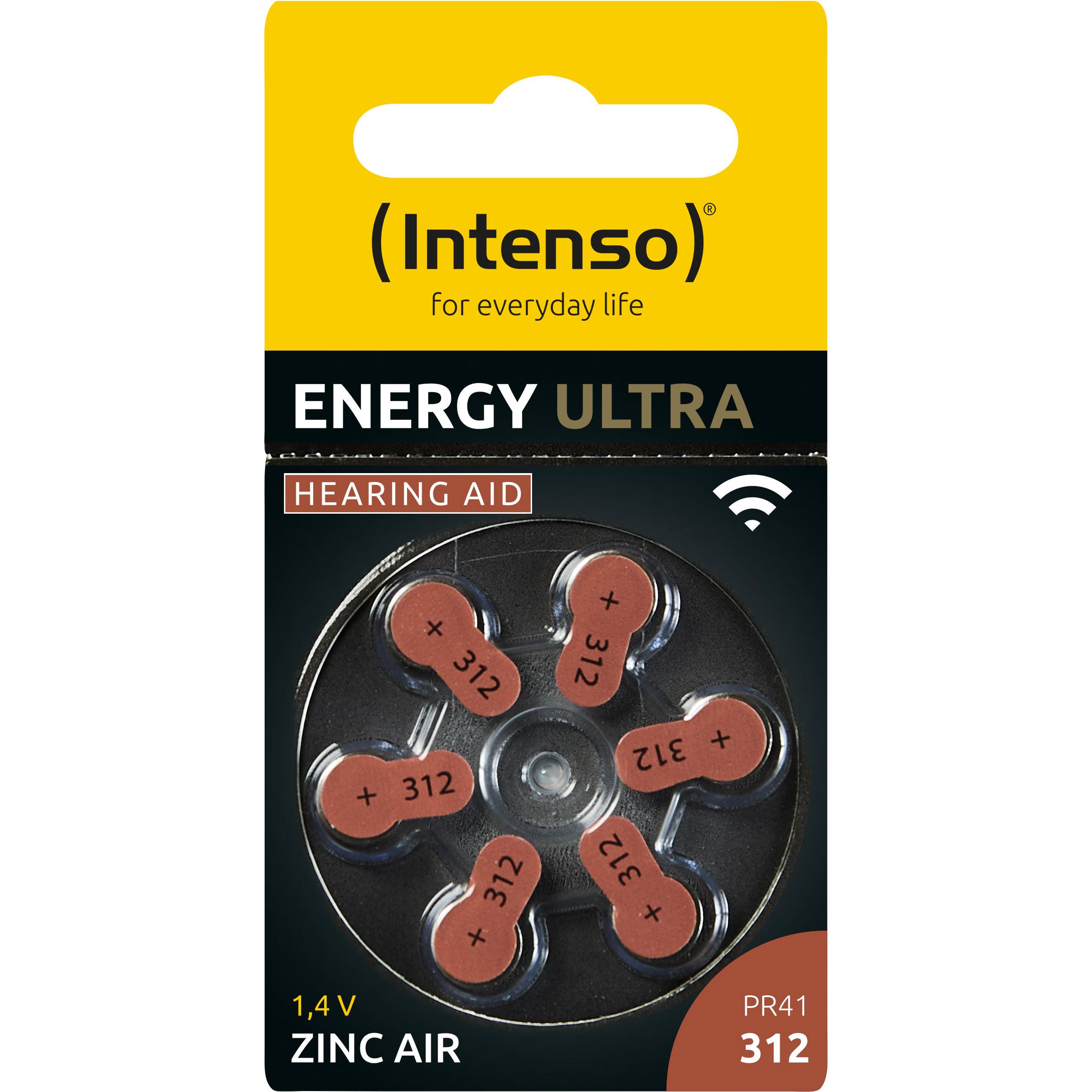 Intenso Energia Ultra (6 pz., A312, 148 mAh), Batterie + pile