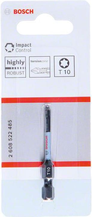 Produktbild Bosch Professional Zubehör Impact Control T10 Power Bit, 1 Stk.