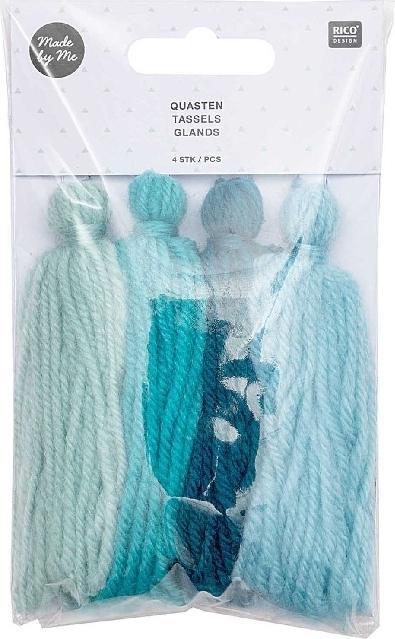 Rico Design Tassels Aqua.08758.00.95