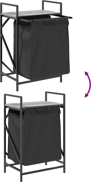 Actual product image vidaXL Wäschekorb
