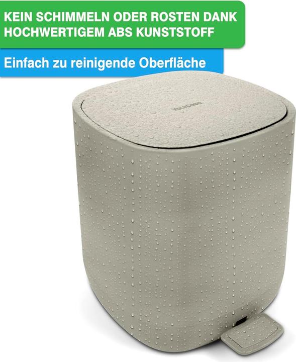 Immagine prodotto YourCasa Kosmetikeimer mit Softclose (5 l)