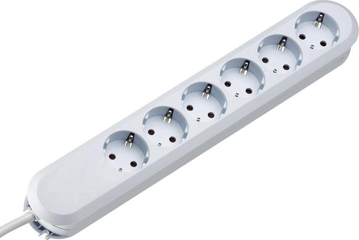 Actual product image Bachmann Power strip (6x, CEE 7/3, 1.50 m)