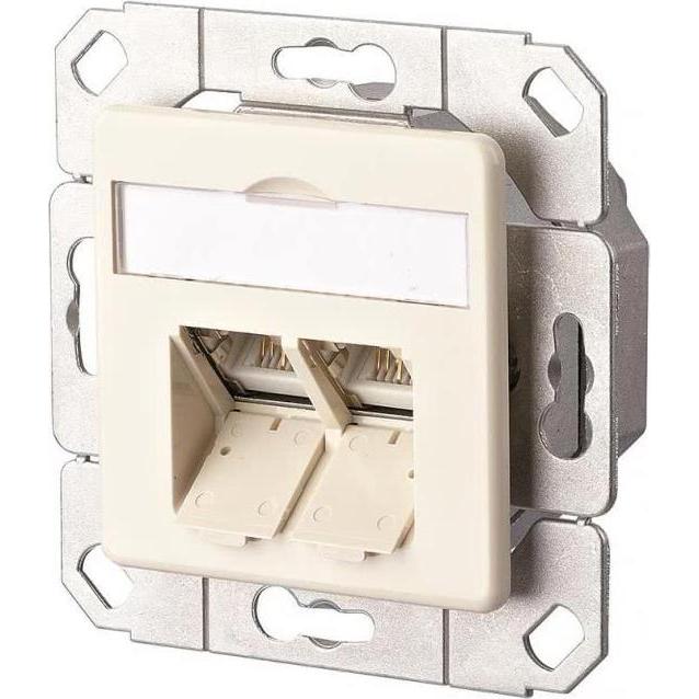 Metz E-DAT Design 8/8(8) UPK1307441101-I Cat5e Class E RAL 1013, Telefon Zubehör